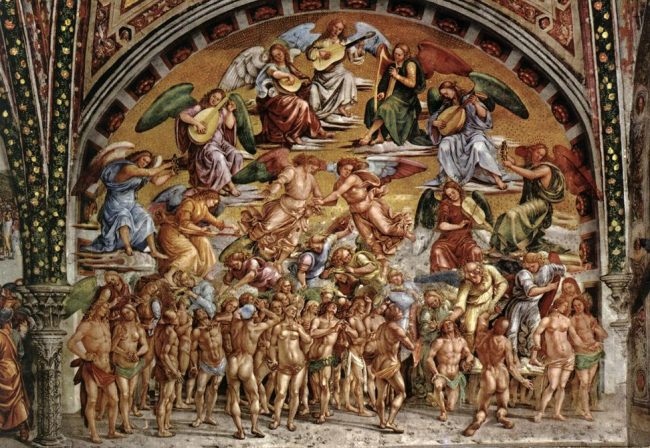 Eletti un paradiso Eletti in Paradiso - Cappella di San Brizio